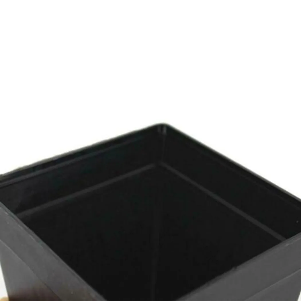 

3.15in Plant Flower Pots 50pcs Black Depth Flower Plant Pots Succulent