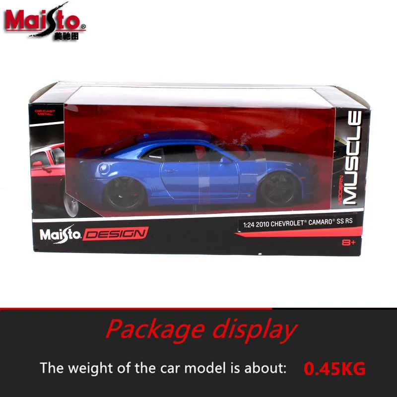 Модель автомобиля Maisto 1:24 2010 Chevrolet Camaro SS RS Roadster модель из сплава украшение