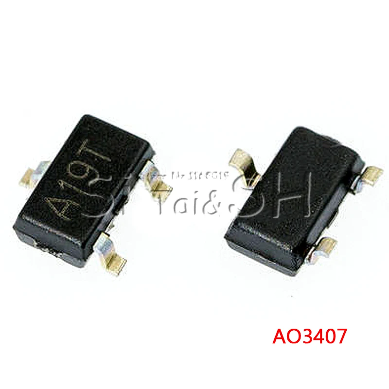 Новый оригинальный МОП-транзистор AO3407, 3407, SOT23-3, A79T MOSFT P-Ch -30V -3.6A, 64 МОМ, 50 шт.