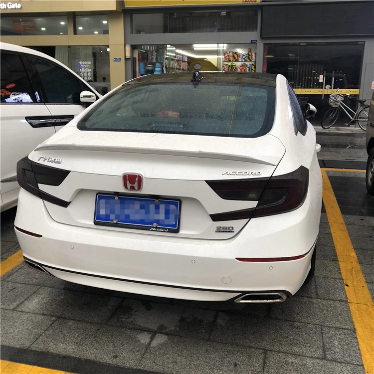 Спойлер для HONDA Accord 2018-2019 спойлер высокого качества из АБС-пластика заднее крыло