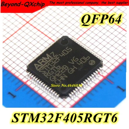 1 шт. STM32F405 STM32F405RGT6 QFP64 оригинал|Интегральные схемы| |