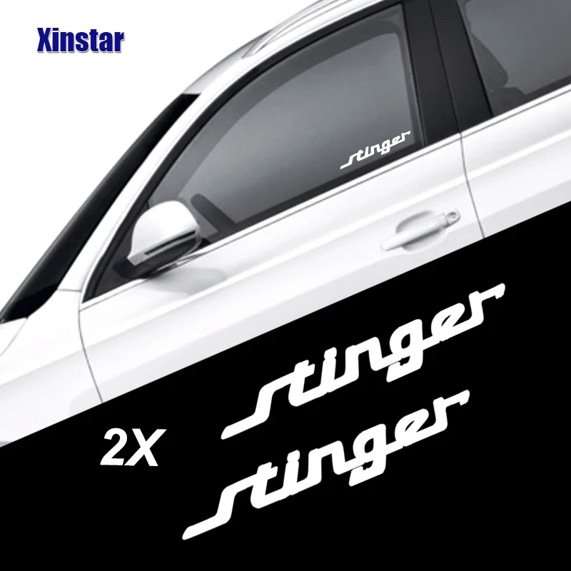 

Наклейка для кузова автомобиля kia stinger, 2 шт.