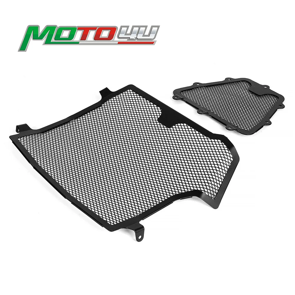 Новая алюминиевая решетка радиатора защитная крышка черные мотоциклетные