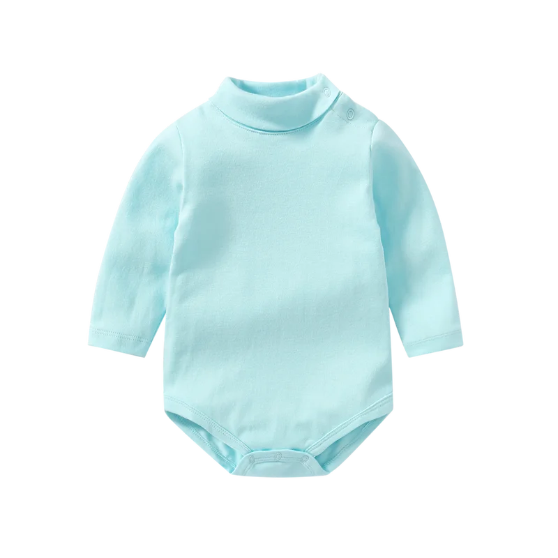 Костюм для новорожденных девочек; боди Bebe с высоким воротником и длинными рукавами для малышей; боди для новорожденных; хлопковое боди для мальчиков и девочек; одежда для близнецов; комбинезон для малышей