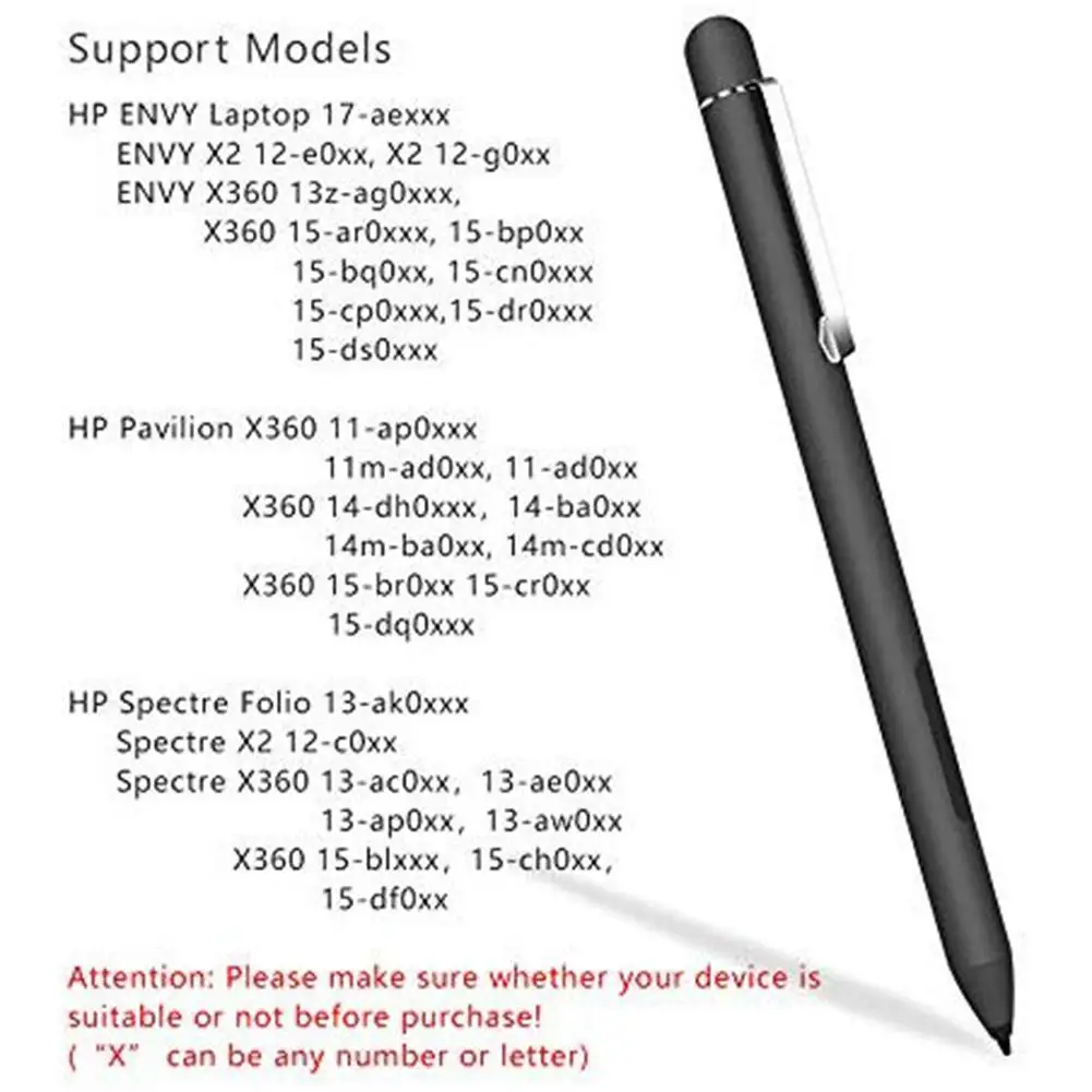 Высокочувствительный стилус для сенсорной ручки hp Pavilion x360 удобной портативности