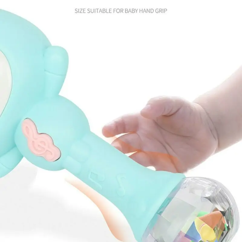 Baby Music Teether Rattle Toy for Child 0-12 Education Mobile Cot Kids Bed Bell Newborn Stroller Crib Infant Pacifier Weep Tear