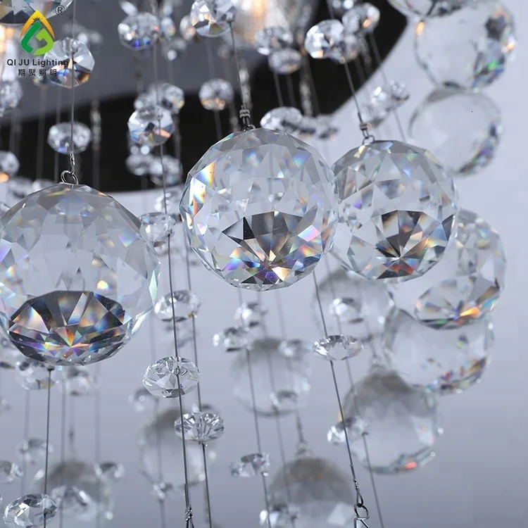 9 New Modern Lighting Pendant Lamp K Crystal Led Bulb Ceiling Kitchen Chandelier lustre pendente | Лампы и освещение
