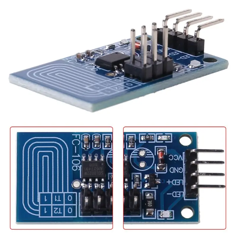 Светодиодный диммирующий ШИМ-контроль емкостный сенсорный диммер модуль