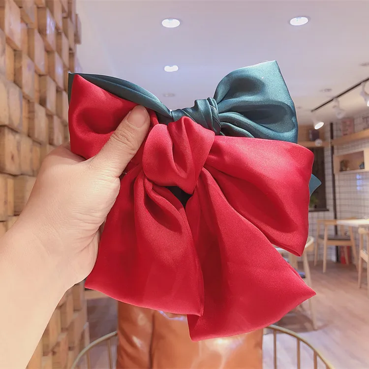 Женский тканевый зажим для волос однотонный краба аксессуар в Корейском стиле |