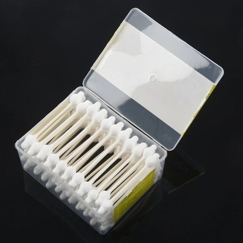 Caja de capullos de algod&oacute;n para seguridad del beb&eacute;, aprox. 55 piezas-4
