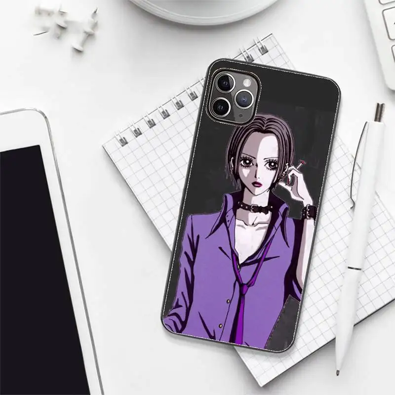 

NaNa osaki anime girl sexy Phone Case for iPhone 7 8 11 12 Pro X XS XR Samsung A S Note 9 10 21S 71 Plus pro Max funda