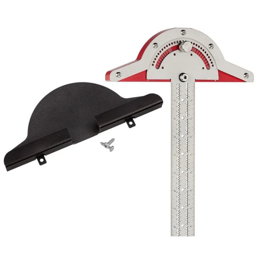 Деревообрабатывающий угломер штангенциркуль из нержавеющей стали регулируемый