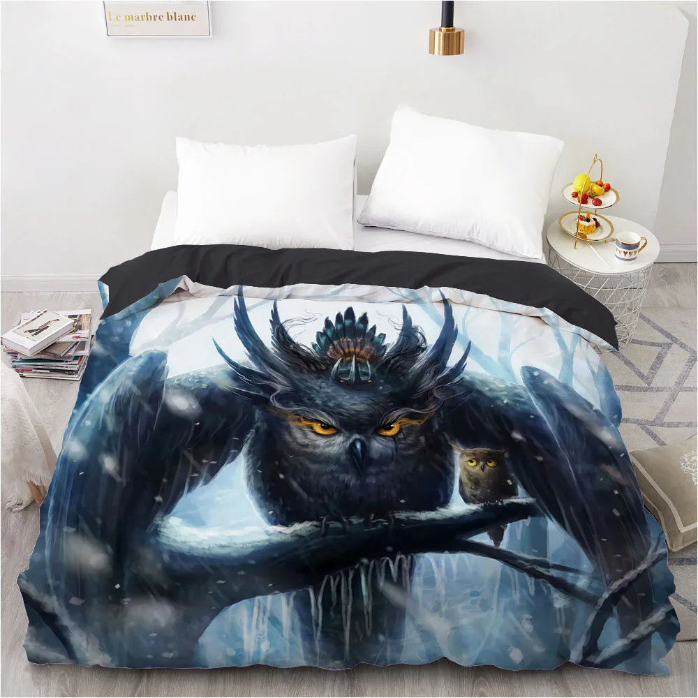Пододеяльник с 3D рисунком 230x230 см | Дом и сад