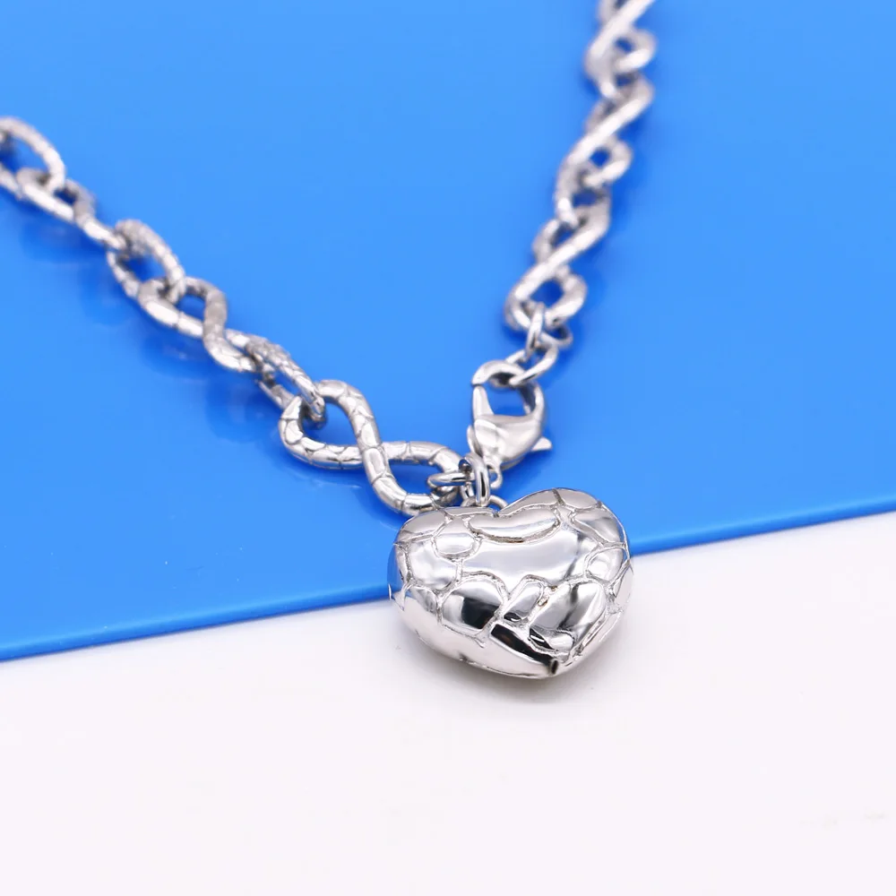 Короткое ожерелье в европейском стиле серебряная цепочка женское ювелирное