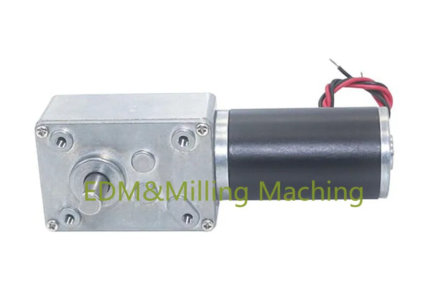 1 шт. высококачественный ультракороткий мотор с высоким крутящим моментом, червячный редуктор, двигатель постоянного тока 4058GW 12 в 108 об/мин, прочный новый