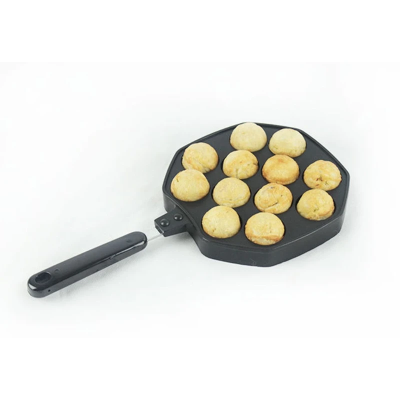 Takoyaki Pan Non Stick Maker Grill With 12 Octopus Ball Stuffed Dropshipping |