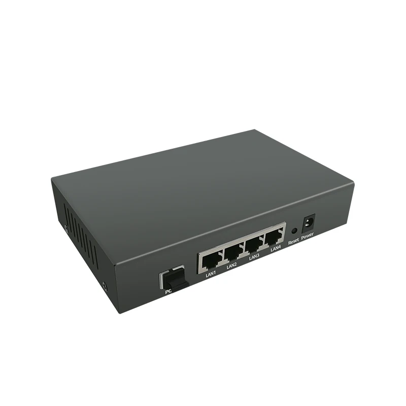 FTTB 4-port Gigabit reverse PoE Epon ONU with 1 pon EPON POE ONU MDU