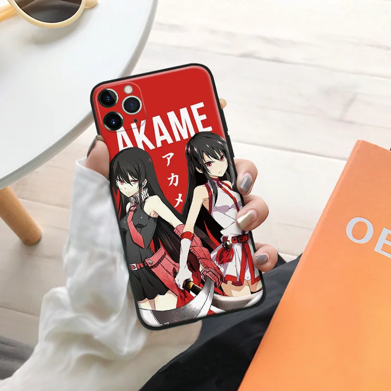 Okami Akame Ga Kill Манга Арт силиконовый чехол для телефона iPhone Se 6 6s 7 8 Plus X Xr Xs 11 12 Mini Pro Max
