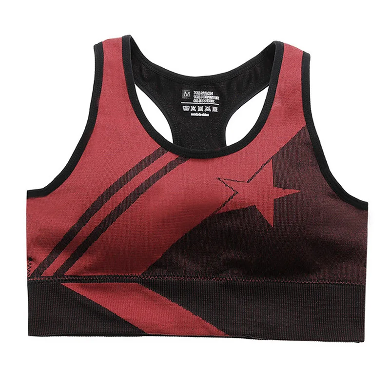 Женские бюстгальтеры с эффектом пуш-ап для фитнеса и бега бесшовное нижнее белье
