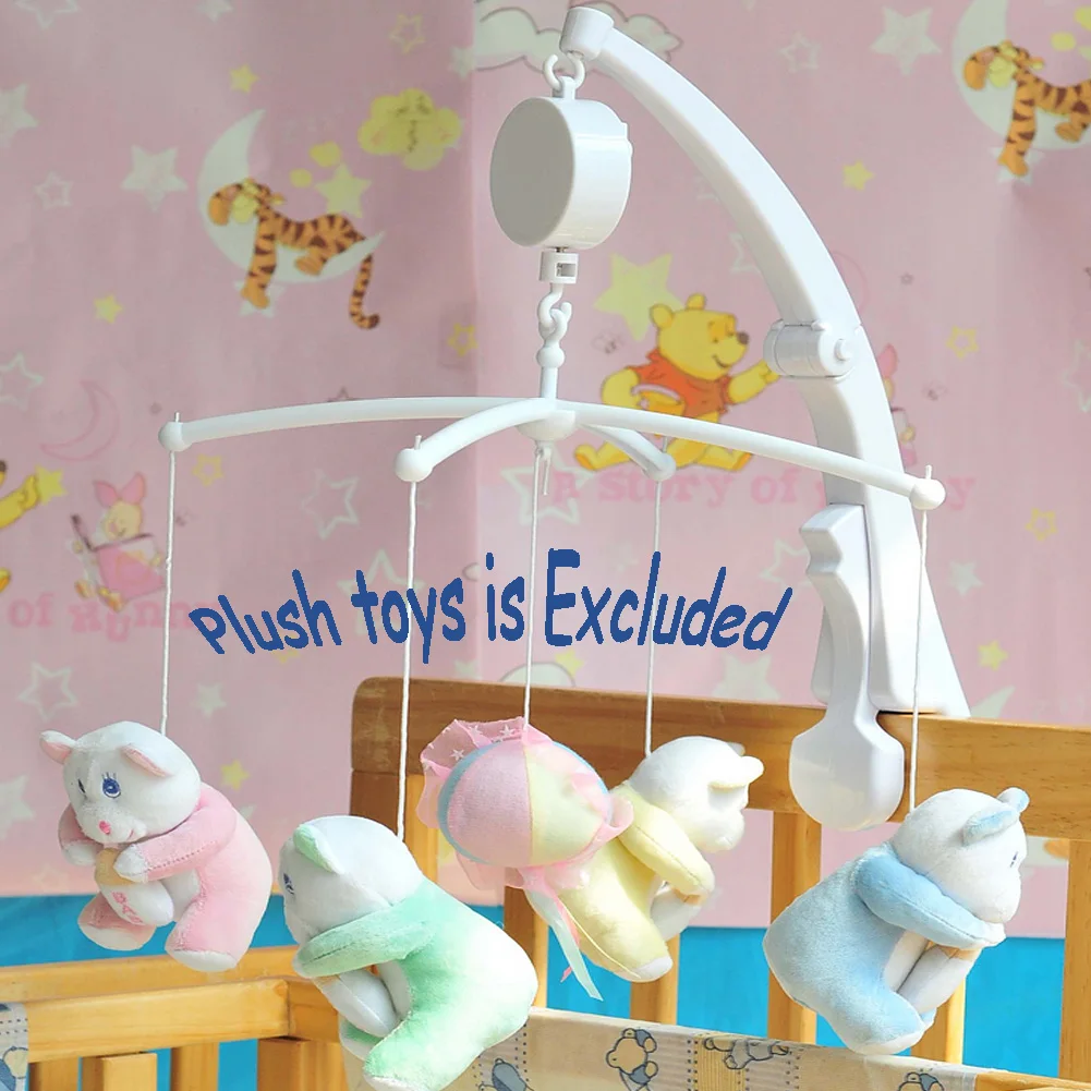 

Rotary Baby Mobile Crib Bed Toy Clockwork Movement Music Box Bedding Toy