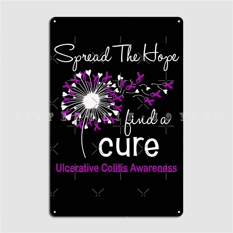 

Оловянные плакаты с надписью «Hope Find A Cure»