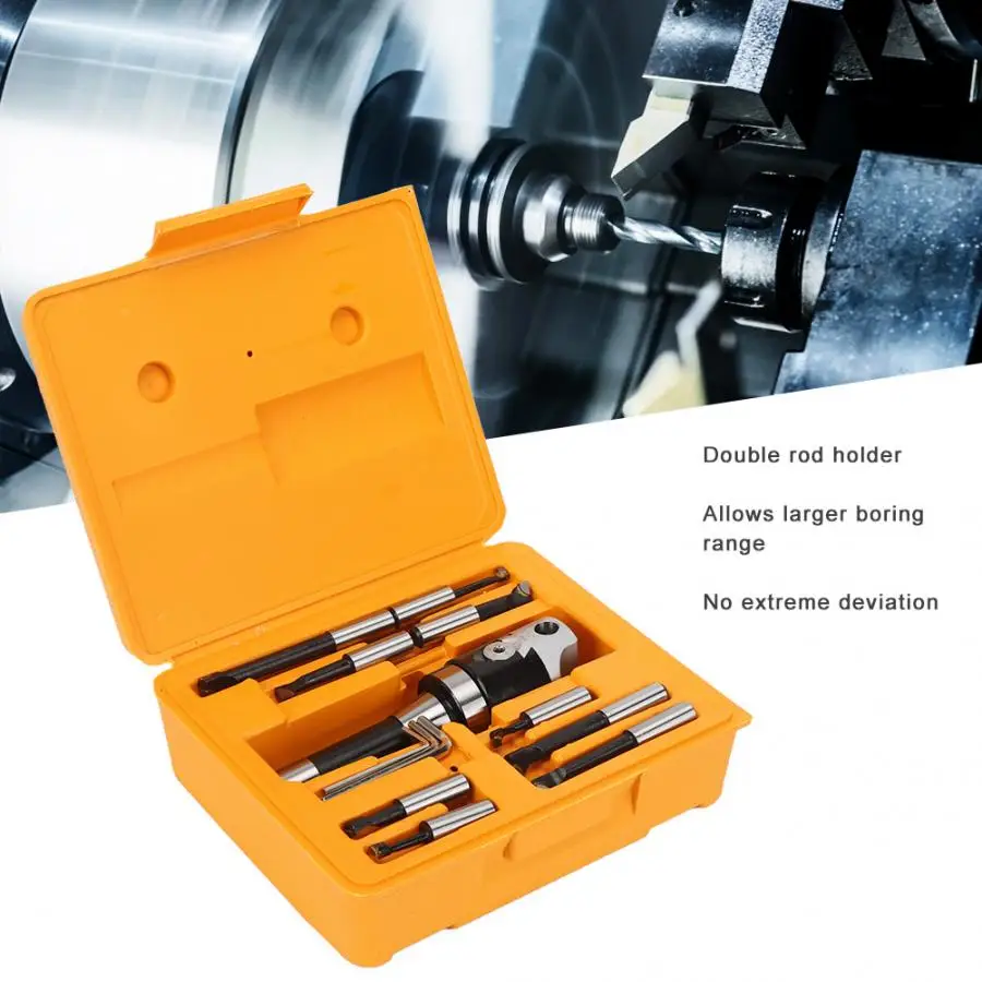 9 шт. 2 дюймовый фрезерный станок с ЧПУ 1/2 дюйма R8 хвостовик обрабатывающий центр