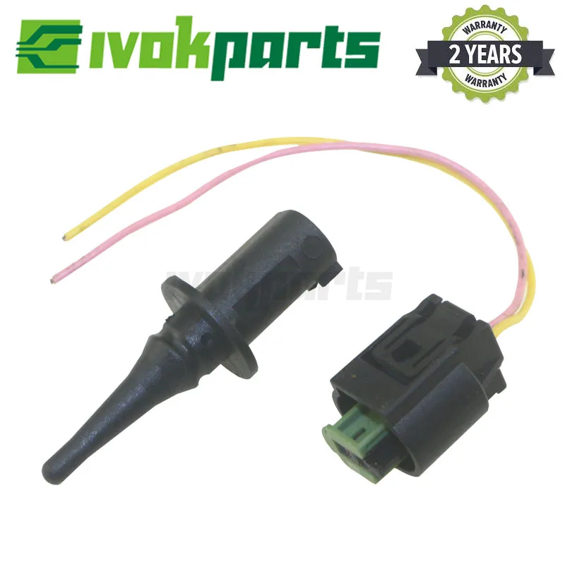 Внешний датчик температуры воздуха с 2 контактным разъемом для MB MERCEDES BENZ VW VOLKSWAGEN