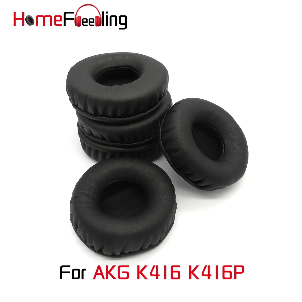 

Homefeeling Ear Pads For AKG K416 K416P Earpads Round Universal Leahter Repalcement Parts Ear Cushions