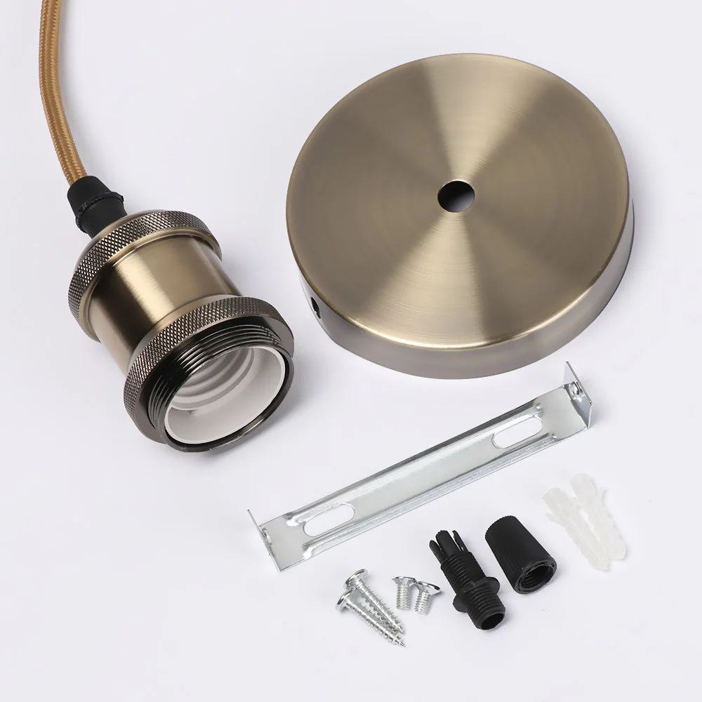 Винтажная лампа Эдисона E27 в стиле ретро с винтовым цоколем алюминиевая основа