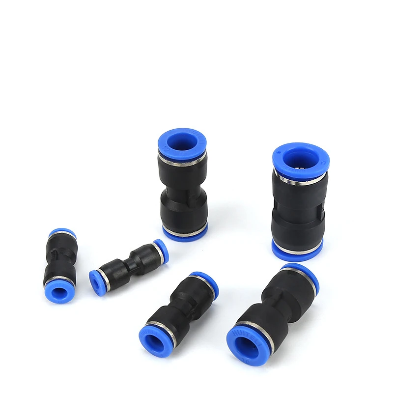 Быстроразъемный пневматический штуцер для шланга 4 мм 6 8 10 12 14 16 равное