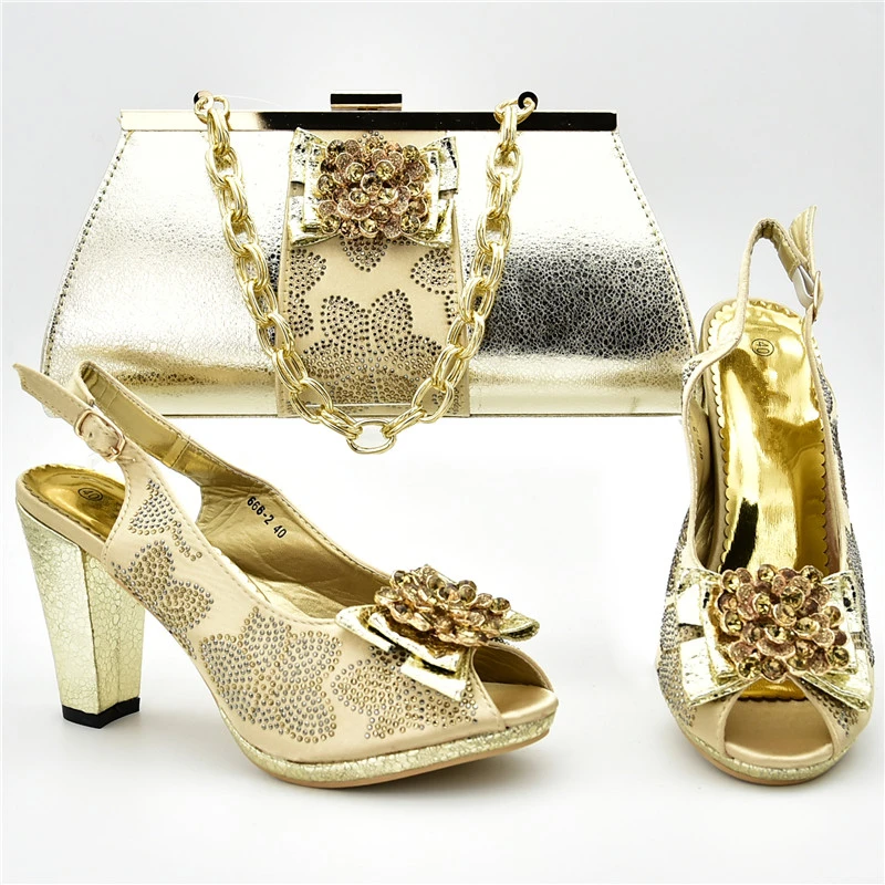 Новое поступление Распродажа женских туфель и сумочки в комплекте итальянский