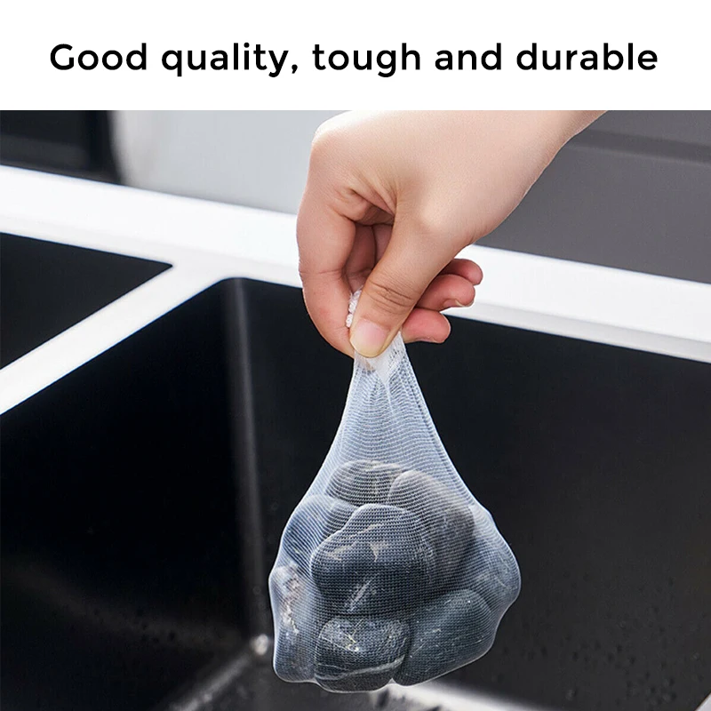 

30/100 PCS Sink Filter Screen Kitchen Garbage Bag Anti-Clogging Bathroom Waste Hair Filter Rubbish Bag Filter Bag