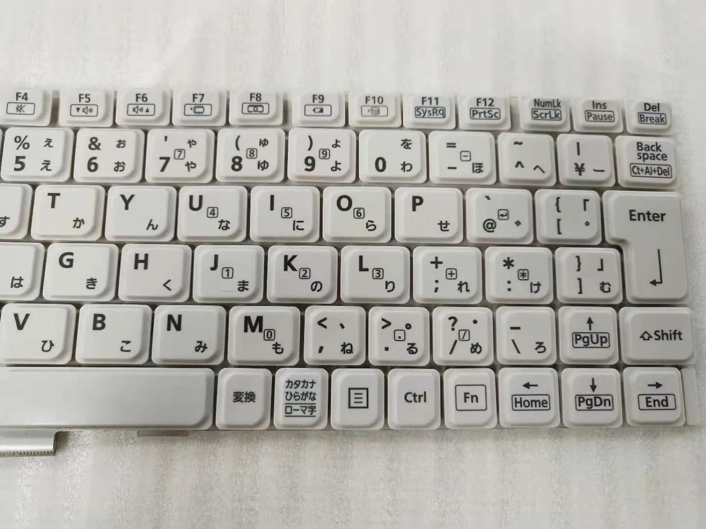 

Original 95% NEW for Panasonic CF-SX1 SX2 SX3 NX1 NX2 CF-C2 CF C2 Laptop English-Japanese bilingual keyboard White