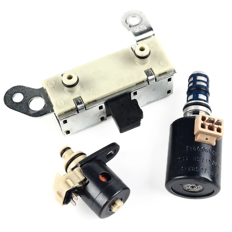 

Automatic Transmission Solenoid Filter Kit Transmission Solenoid Set EPC TCC Lockup Shift for Ford 1998-2004 4R70W