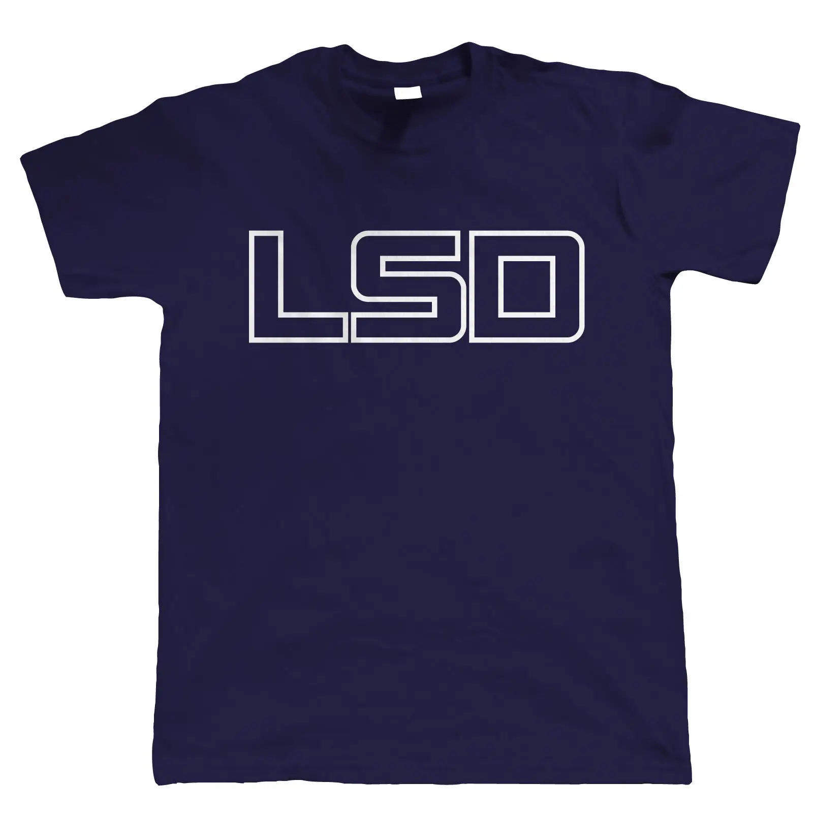 LSD Drift or Drag Racinger Mens T Shirt Summer Short Sleeves Cotton T-Shirt Top Tee Cartoon Hip Hop Plus Size |