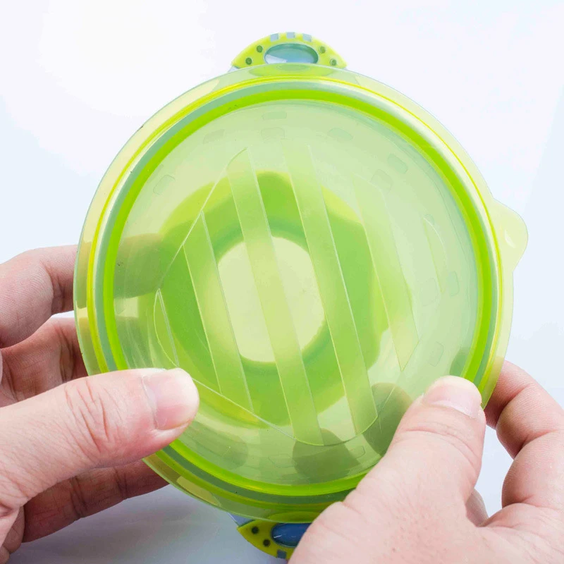 

3pcs/set Baby Suction Cup Food Bowls With Lid Spill-Proof Infant Feeding Dish Drop Resistance Sucker Dinner Plate REME889