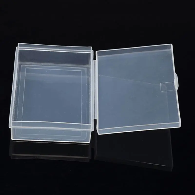 

2pcs Transparent Plastic Box Playing Cards Container Poker Card Storage Case