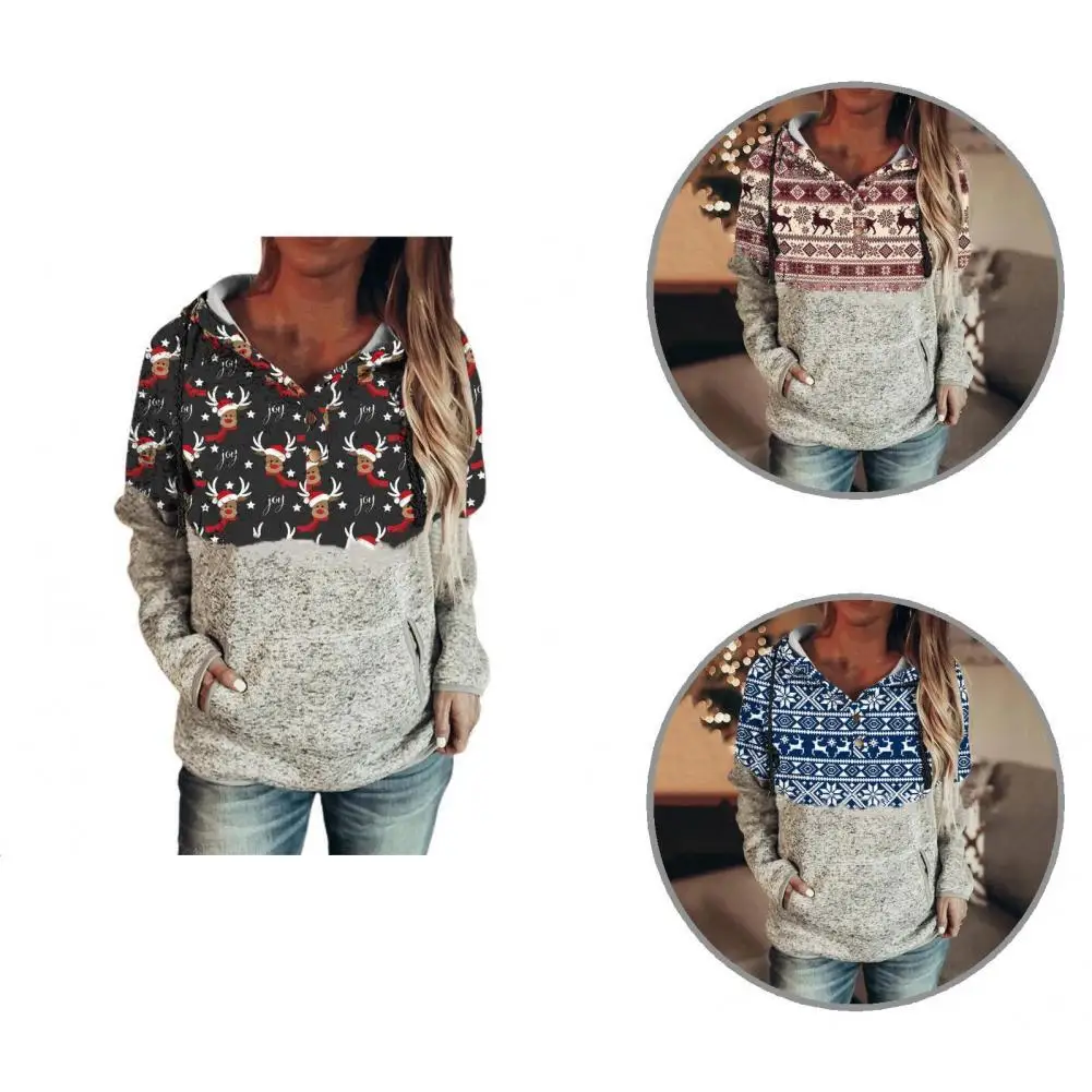 

Charming 4 Sizes Unique Special Christmas Favor Hooded Coat for Female