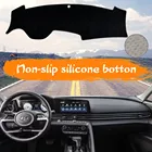 Оригинальный коврик для приборной панели автомобиля, коврик для приборной панели, ковер, Солнцезащитный коврик, коврик для Hyundai Elantra Avante i30 Sedan CN7 2021  2023, аксессуары