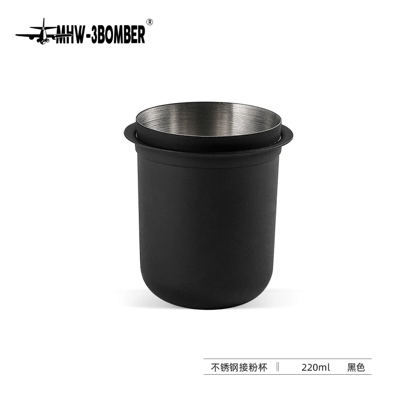 

58mm Stainless Steel Dosing Cup Coffee Sniffing Mug Powder Feeder Fit Espresso Machine Portafilter Coffee Tamper Powder Tools