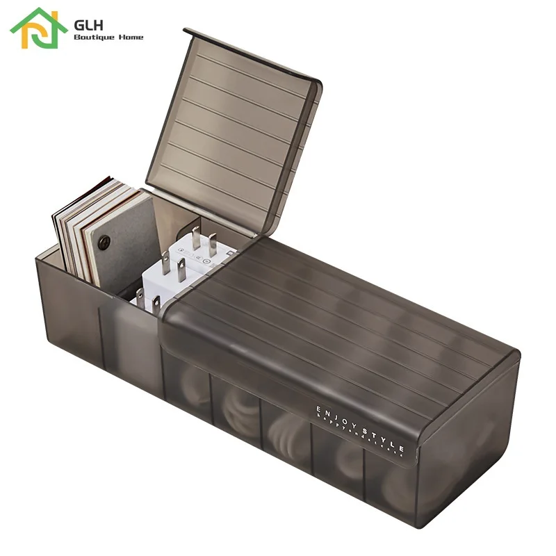 Настольный контейнер для хранения данных и кабелей | Дом сад