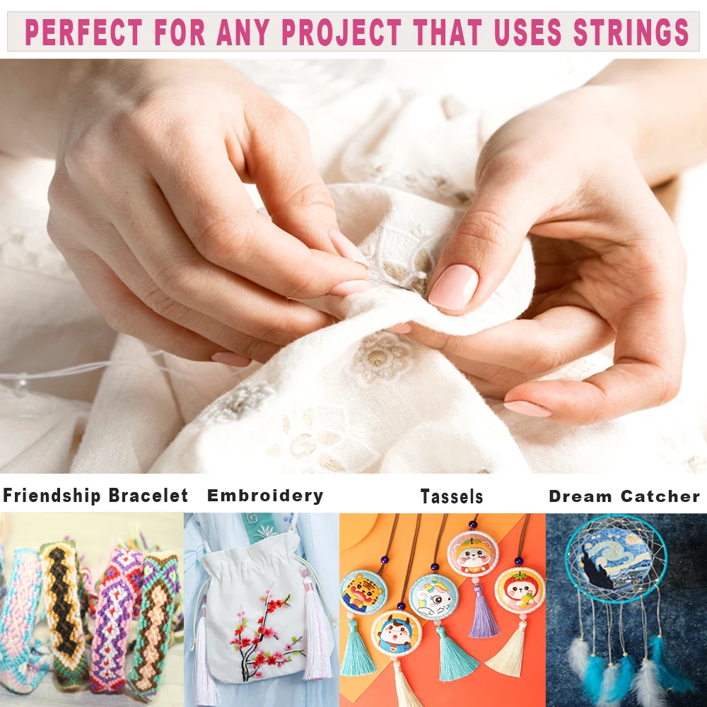 

106 PCS Mermaid Cross Stitch Thread Cotton Sewing Skeins Customizable Unicorn Embroidery Thread Similar DMC DIY Animals Gift