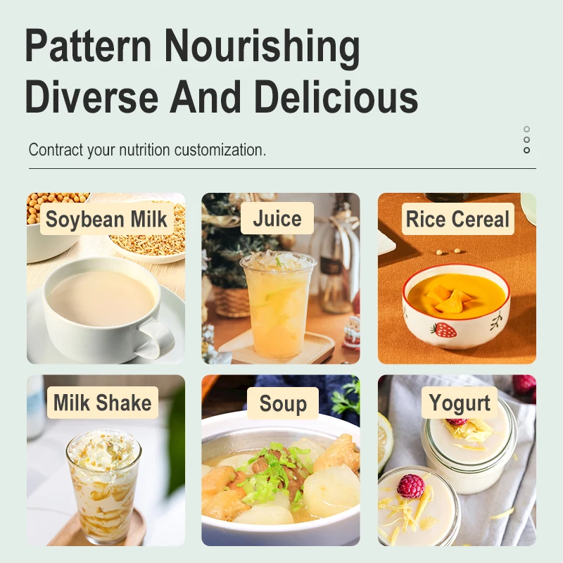 Умный блендер Sunatur прибор для приготовления соевого молока электрическая