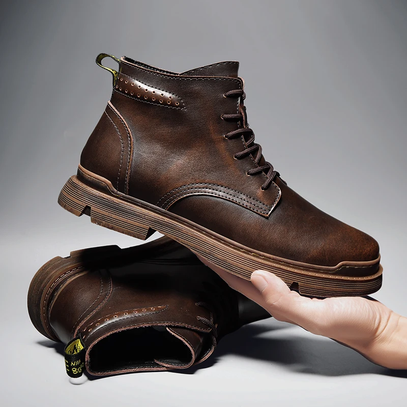 

shoes leather mens 2020 leisure causal man boots on sport hombre flat wear mens hot fashion sapatos Sneaker sale footwear for