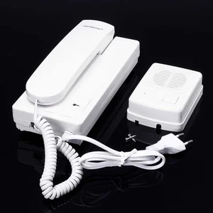 12v audio intercom doorbell phone entry system kit for flats houses apartment access control lock household security supplies free global shipping