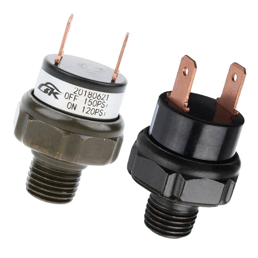 Air Pressure Switch Tank Mount Type 1/4 NPT 12V for Train/Air Horn VXA7200 | Lower Kits & Parts