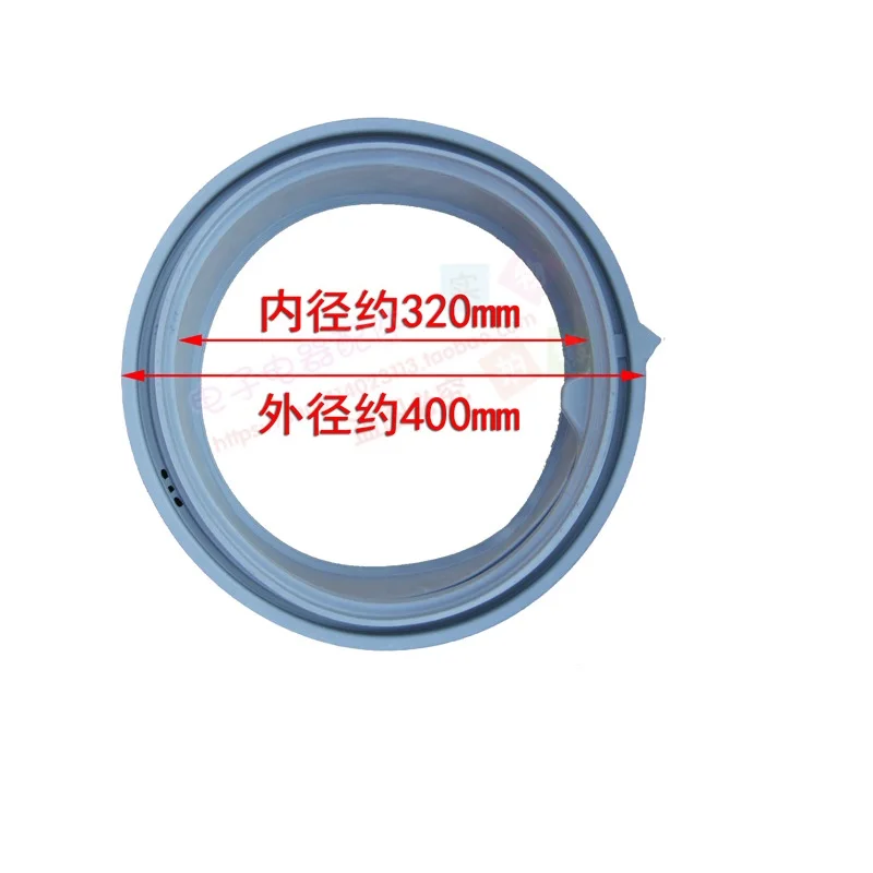 

1pcs Applicable To Samsung DC64-01664A WF8500NHW WF9508NHW WF1600WCW WF9600NHW WF0600NHS Washing Machine Rubber Door Seal Ring