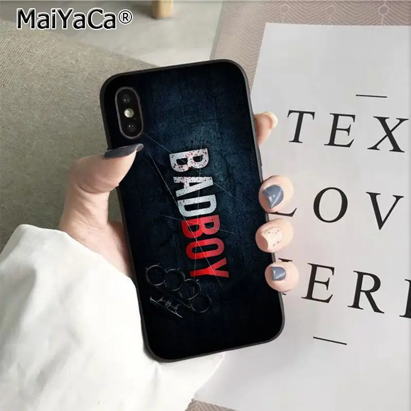 MaiYaCa BAD BOY Coque Shell чехол для телефона Apple iphone 11 pro 8 7 66S Plus X XS MAX 5s SE XR Чехлы мобильный чехол