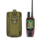 Военный тактический Чехол, портативный чехол для хранения + Защитная пленка для экрана для портативного GPS Garmin Astro 320 430 Alpha 50