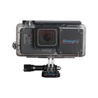 Shela Расширенный чехол для аккумулятора GoPro Hero 5 Hero 6 аккумулятор Bacpac GoPro 2300 мАч аккумулятор с водонепроницаемым корпусом чехол